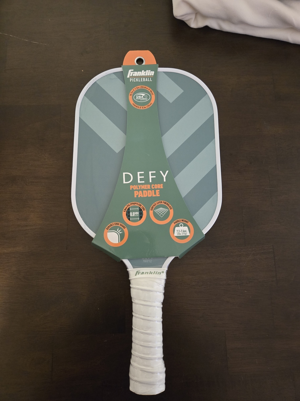 Franklin DEFY Polymer Core Pickleball Paddle - Green and White